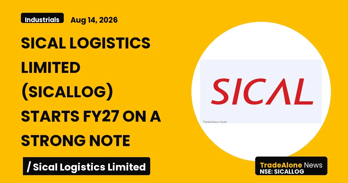 Sical Logistics Limited Sicallog FY27 Results