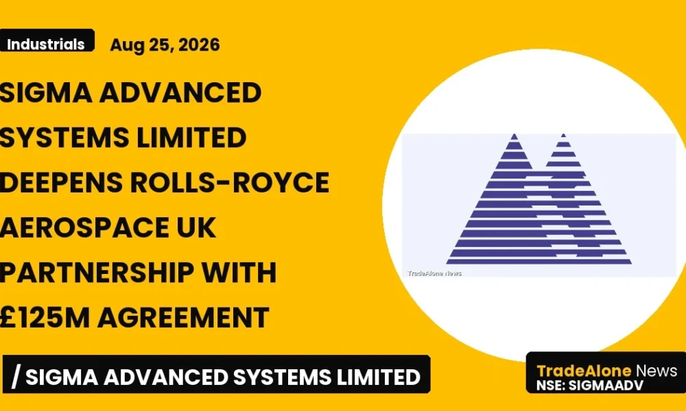 Sigma Advanced Systems Limited NSE Sigmaadv August 2026 Partnership
