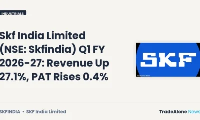 Skf India Limited NSE Skfindia Q1 Fy26-27 Results