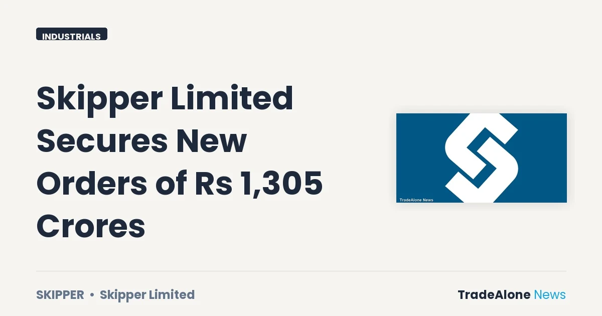 Skipper Limited Skipper New Orders Q3 FY26