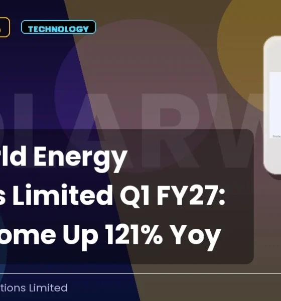 Solarworld Energy Solutions Limited Solarworld Q1 FY27 Results