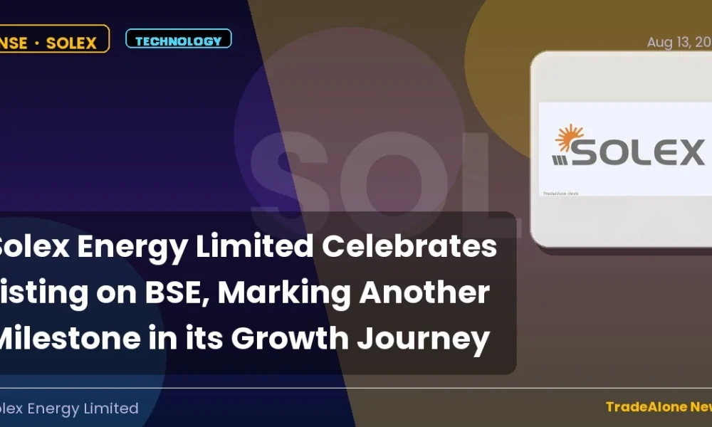 Solex Energy Limited SOLEX BSE Listing Milestone