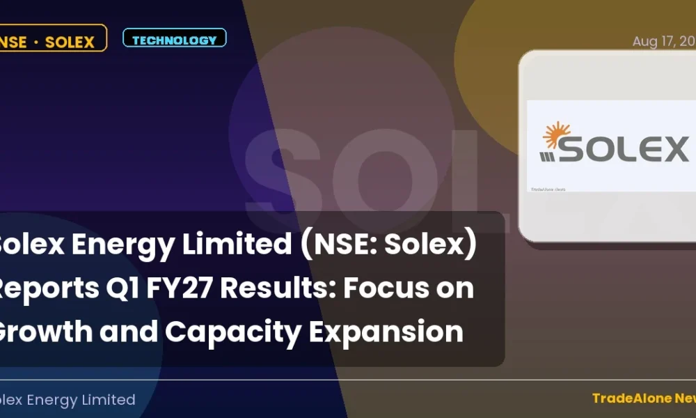 Solex Energy Limited SOLEX Q1 FY27 Results