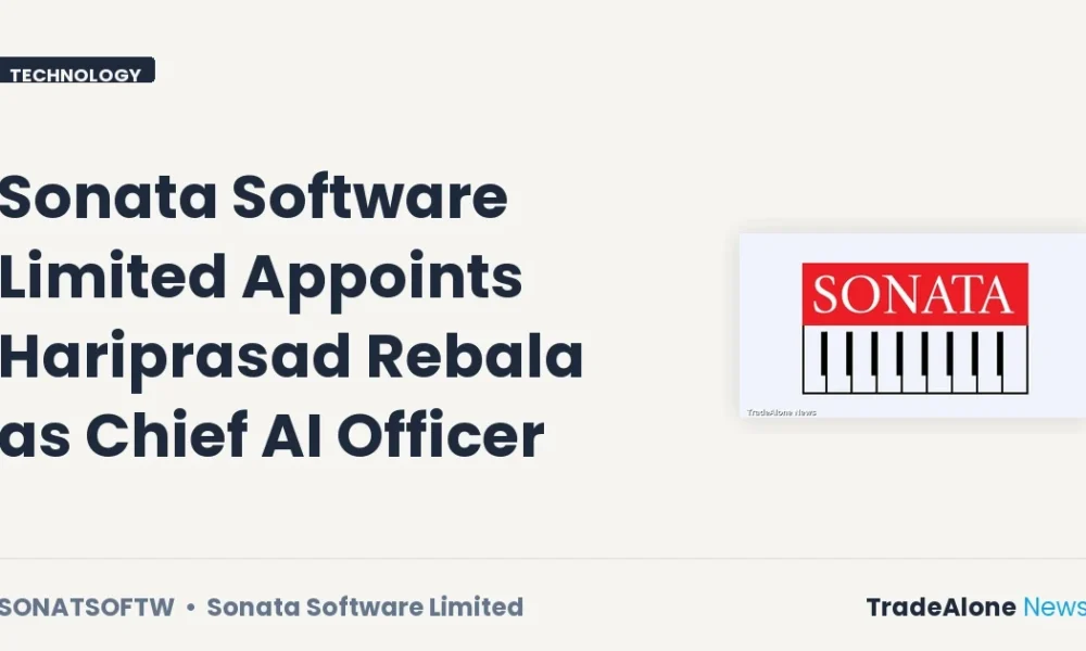 Sonata Software Limited NSE Sonatsoftw Appoints Chief AI Officer