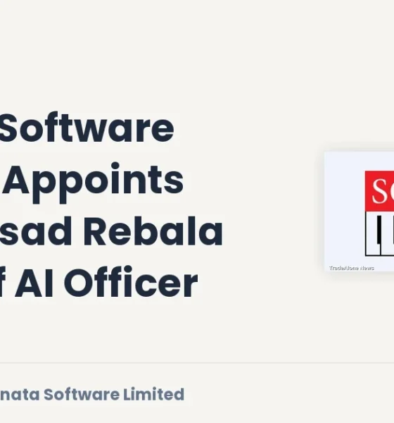 Sonata Software Limited NSE Sonatsoftw Appoints Chief AI Officer