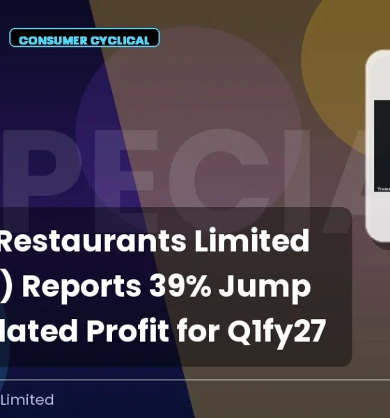 Speciality Restaurants Limited Speciality Q1fy27 Results