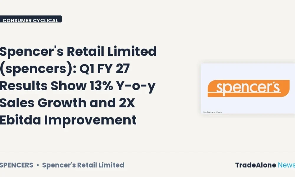 Spencer's Retail Limited Spencers Q1 FY27 Results
