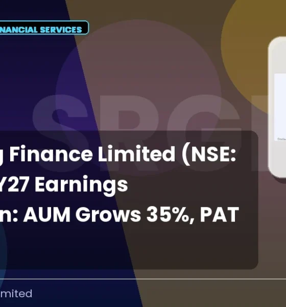 Srg Housing Finance Limited NSE Srghfl Q1 FY27 Earnings