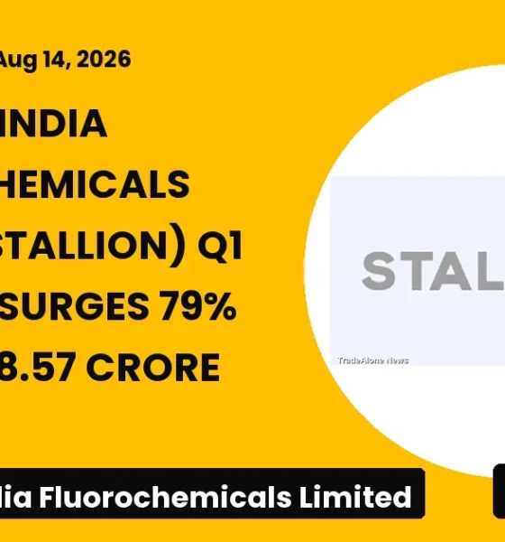 Stallion India Fluorochemicals Limited (stallion) Q1 FY27 Results