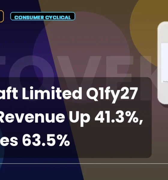 Stove Kraft Limited Q1fy27 Results
