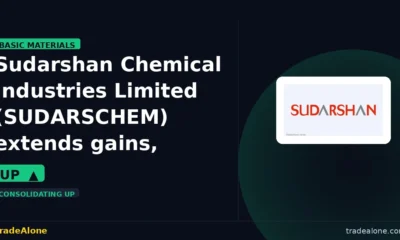 Sudarshan Chemical Industries Limited SUDARSCHEM extends gains