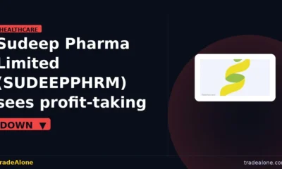 Sudeep Pharma Limited SUDEEPPHRM intraday fall
