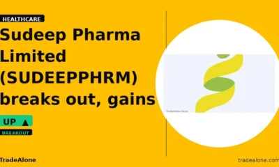 Sudeep Pharma Limited SUDEEPPHRM breaks out