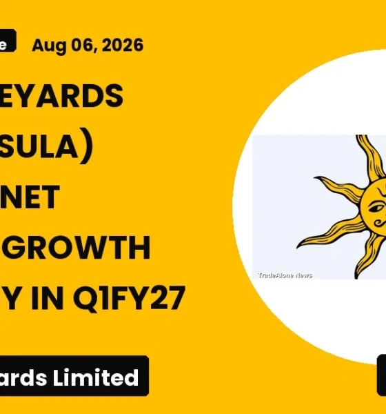 Sula Vineyards Limited NSE SULA Q1fy27 Results