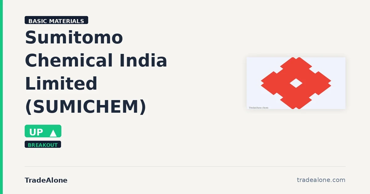 Sumitomo Chemical India Limited SUMICHEM breakout