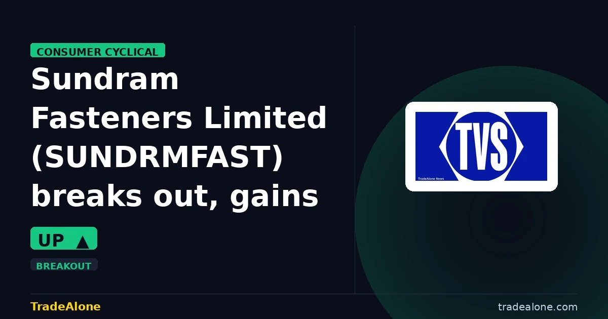 Sundram Fasteners Limited SUNDRMFAST breakout