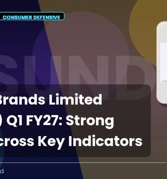 Sundrop Brands Limited Sundrop Q1 FY27 Results