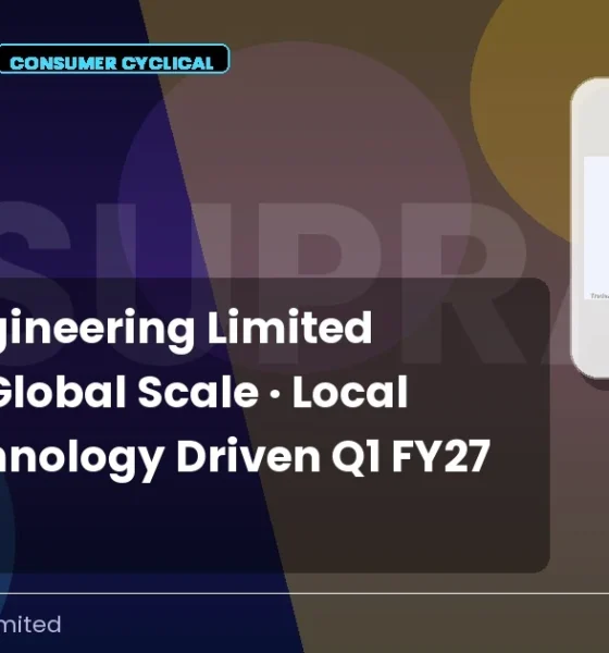 Suprajit Engineering Limited Suprajit Q1 FY27 Results