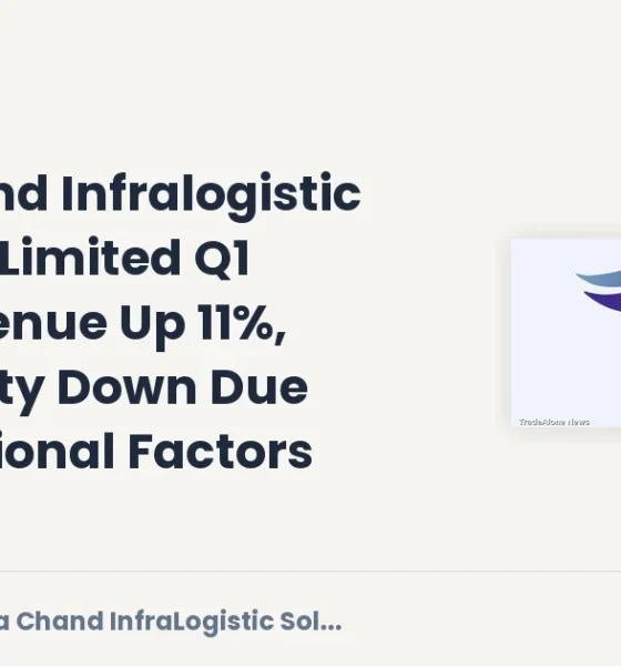 Tara Chand Infralogistic Solutions Limited Tarachand Q1 FY27 Results