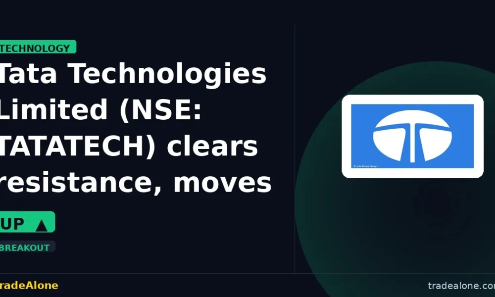 Tata Technologies Limited TATATECH clears resistance
