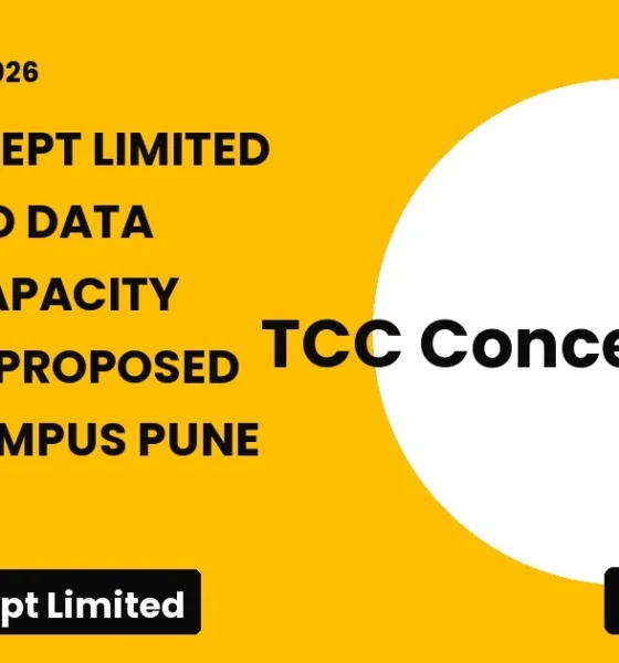Tcc Concept Limited NSE 60 MW Data Centre Expansion
