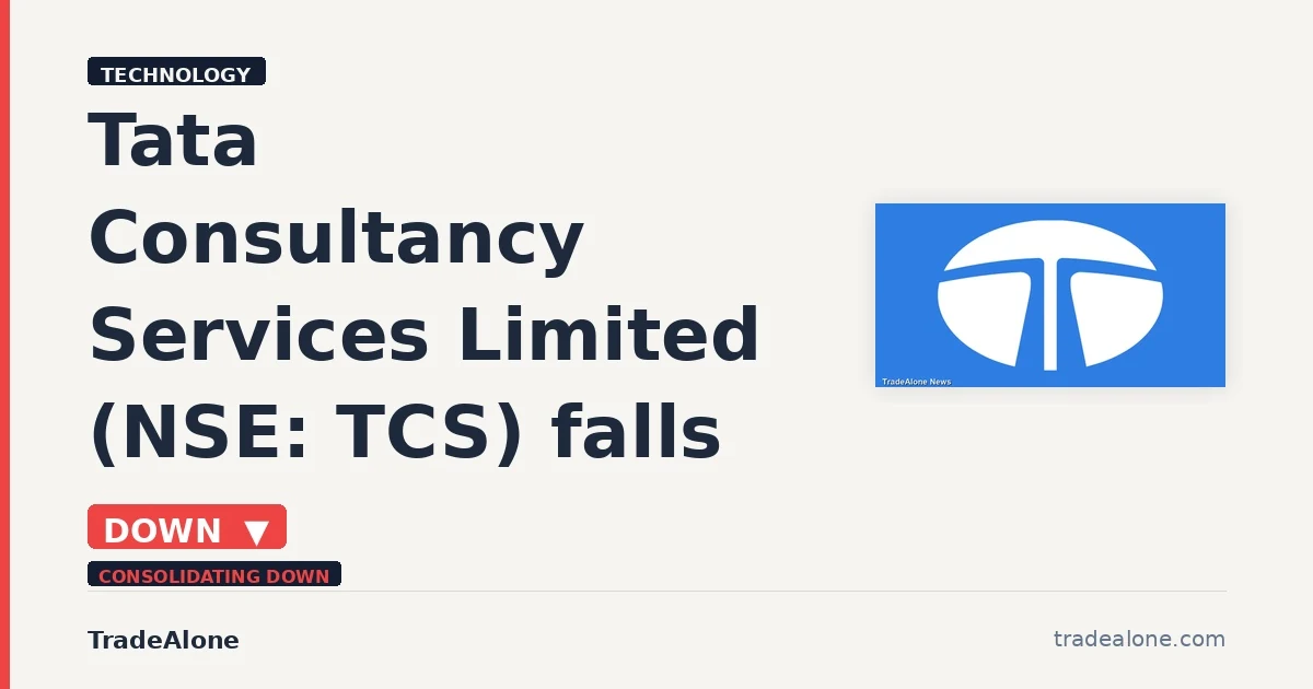 Tata Consultancy Services Limited NSE: TCS breakdown