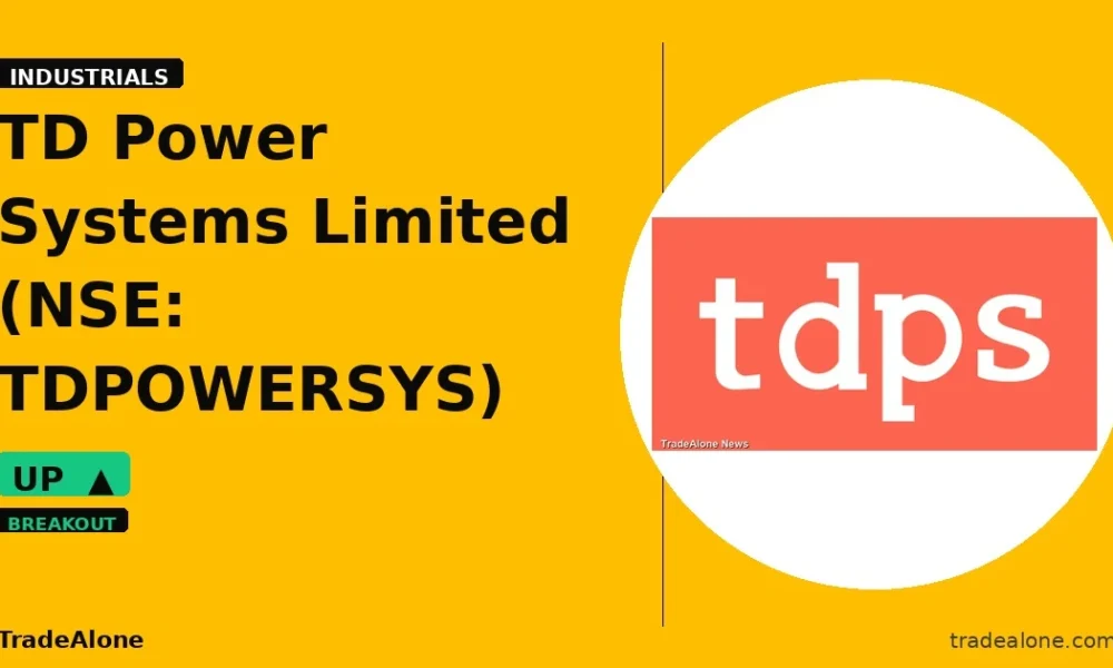 TD Power Systems Limited TDPOWERSYS gains 5% intraday