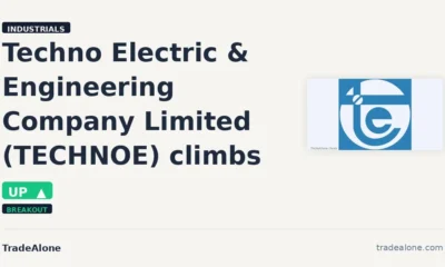 Techno Electric & Engineering Company Limited TECHNOE intraday gain