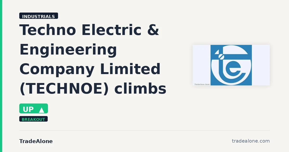 Techno Electric & Engineering Company Limited TECHNOE intraday gain