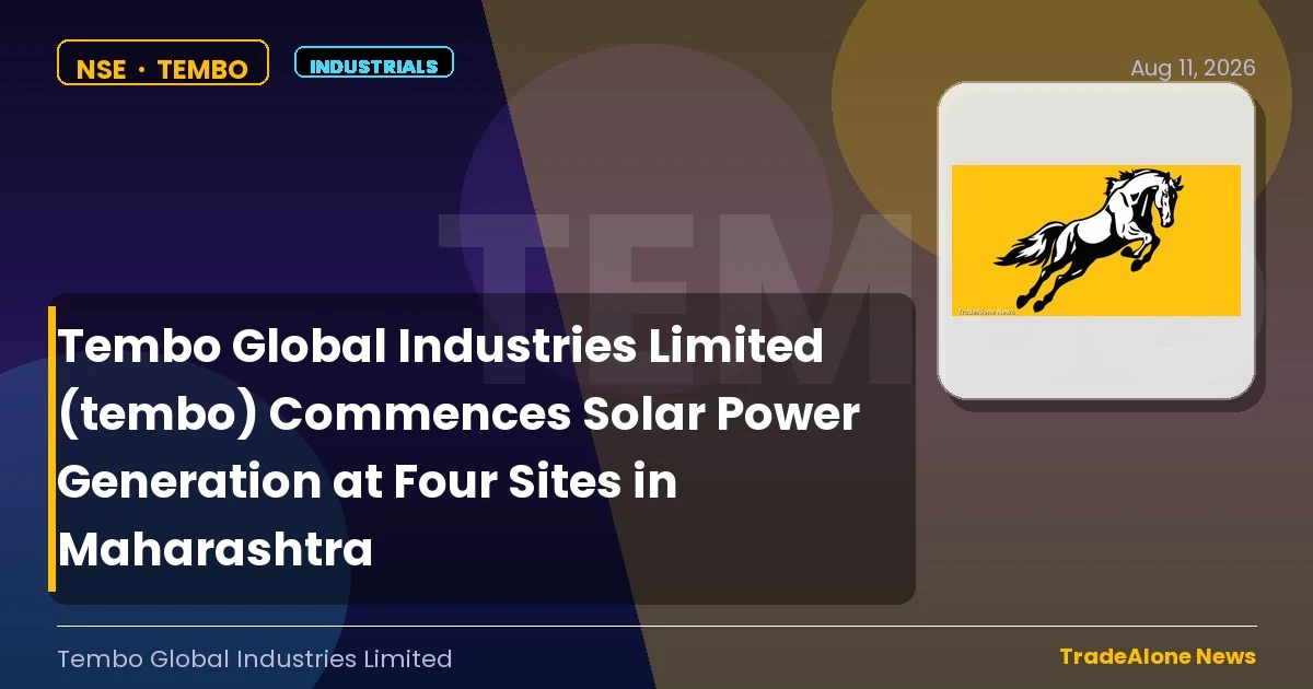 Tembo Global Industries Limited TEMBO August 2026