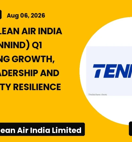 Tenneco Clean Air India Limited Tennind Q1 FY27