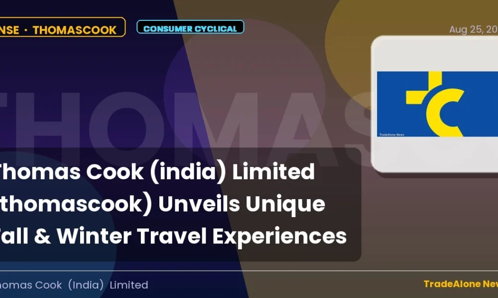 Thomas Cook (india) Limited Thomascook Fall & Winter 2026