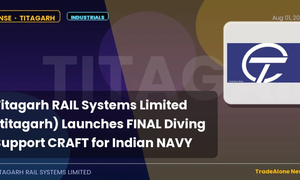 Titagarh Rail Systems Limited Titagarh Launch Diving Support Craft