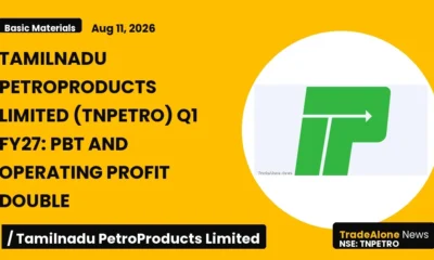 Tamilnadu Petroproducts Limited Tnpetro Q1 FY27 Results