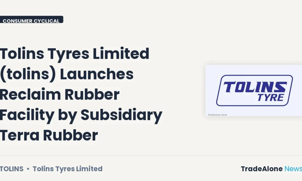 Tolins Tyres Limited Tolins Reclaim Rubber