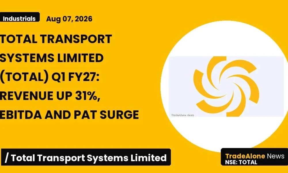 Total Transport Systems Limited TOTAL Q1 FY27 Results