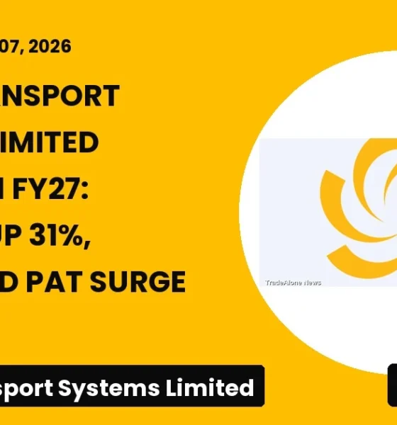 Total Transport Systems Limited TOTAL Q1 FY27 Results