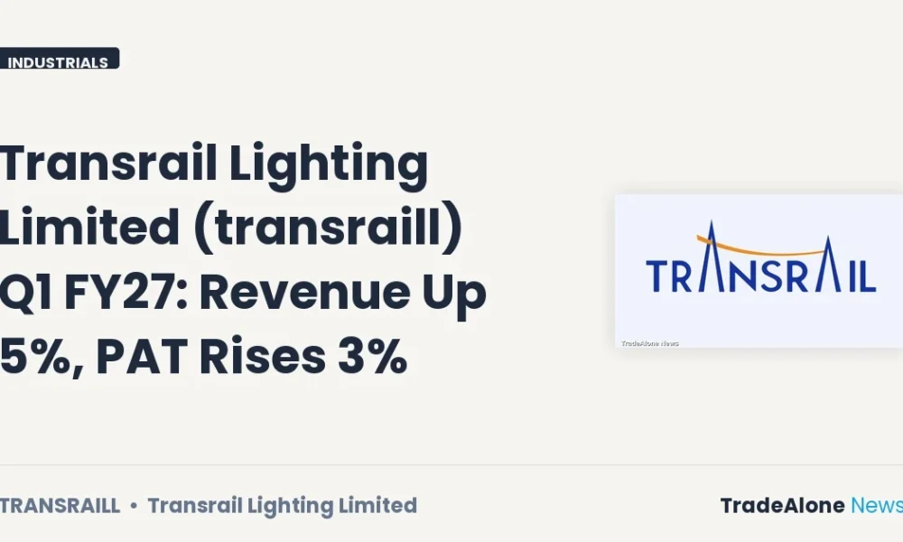 Transrail Lighting Limited Transraill Q1 FY27 Results