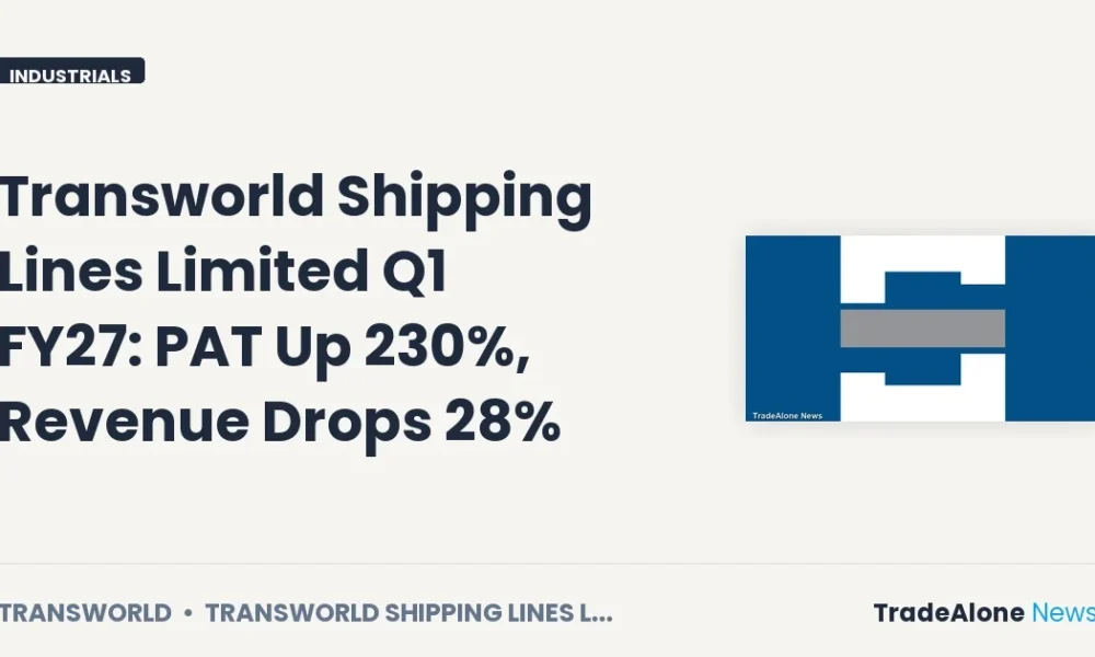 Transworld Shipping Lines Limited Transworld Q1 FY27 Results