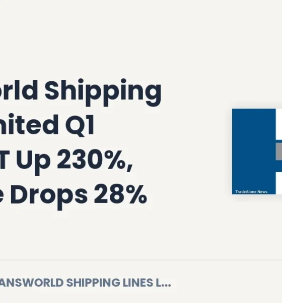 Transworld Shipping Lines Limited Transworld Q1 FY27 Results