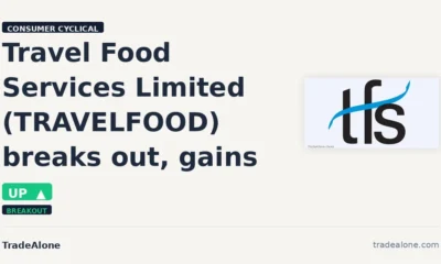 Travel Food Services Limited TRAVELFOOD breaks out