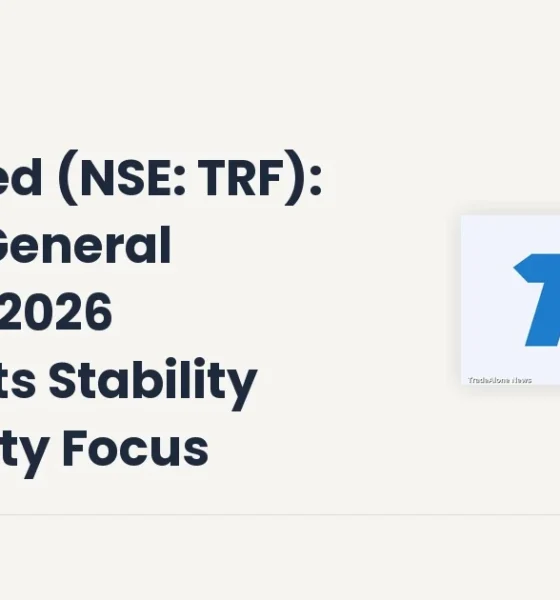 Trf Limited NSE TRF Annual General Meeting 2026