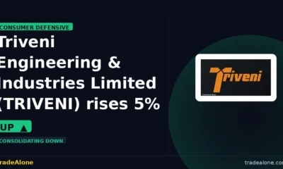 Triveni Engineering & Industries Limited TRIVENI rises 5% intraday