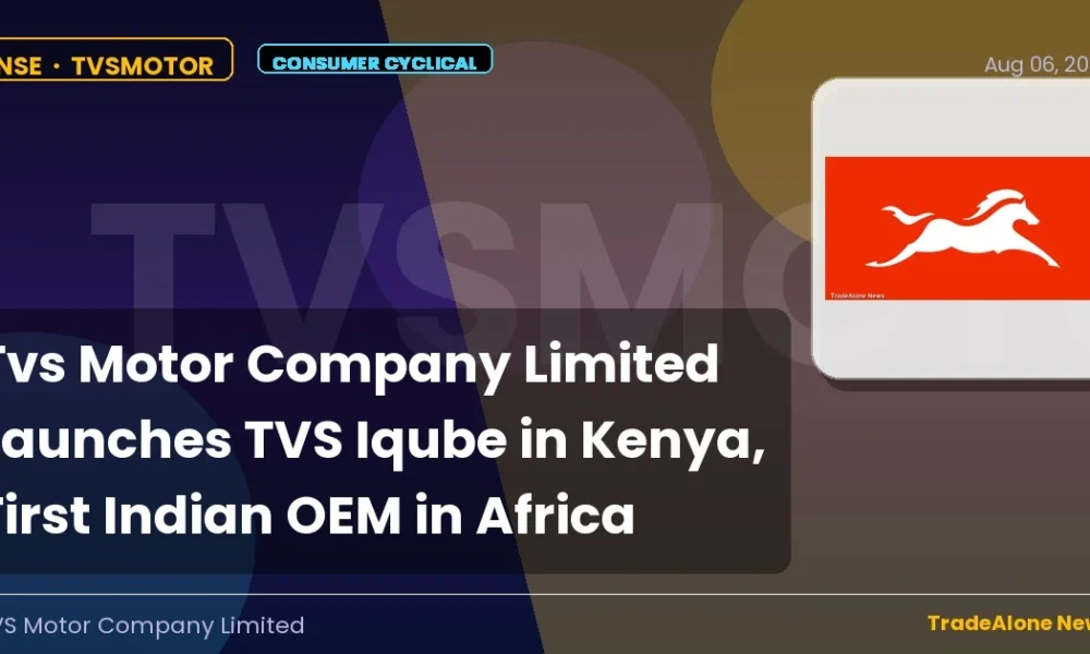 Tvs Motor Company Limited Tvsmotor Kenya Launch