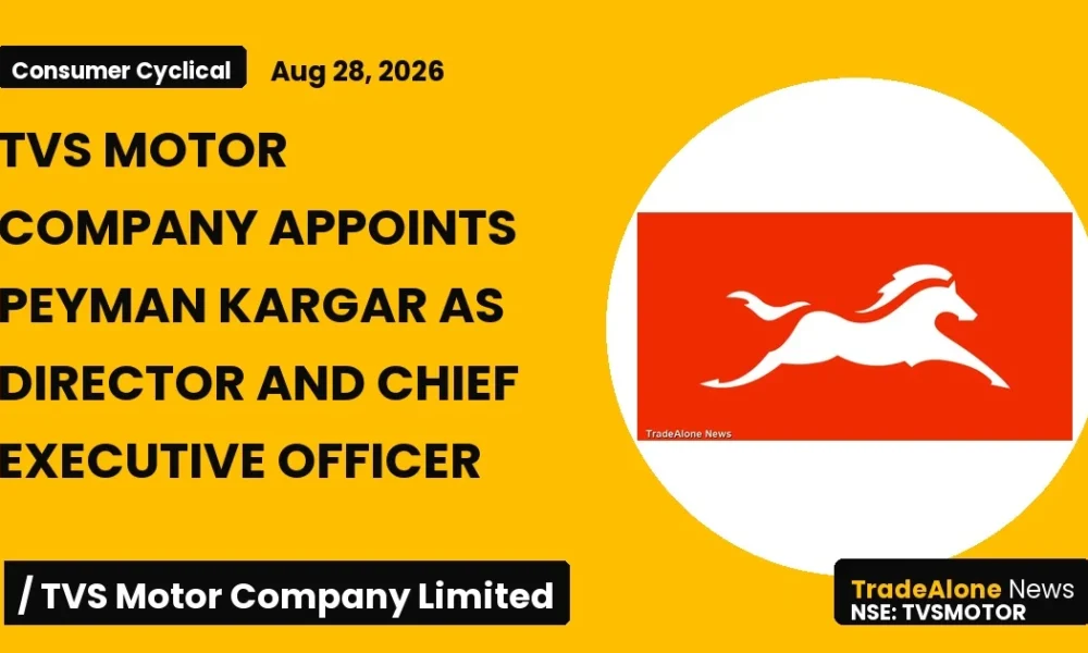 Tvs Motor Company NSE Tvsmotor Leadership Change