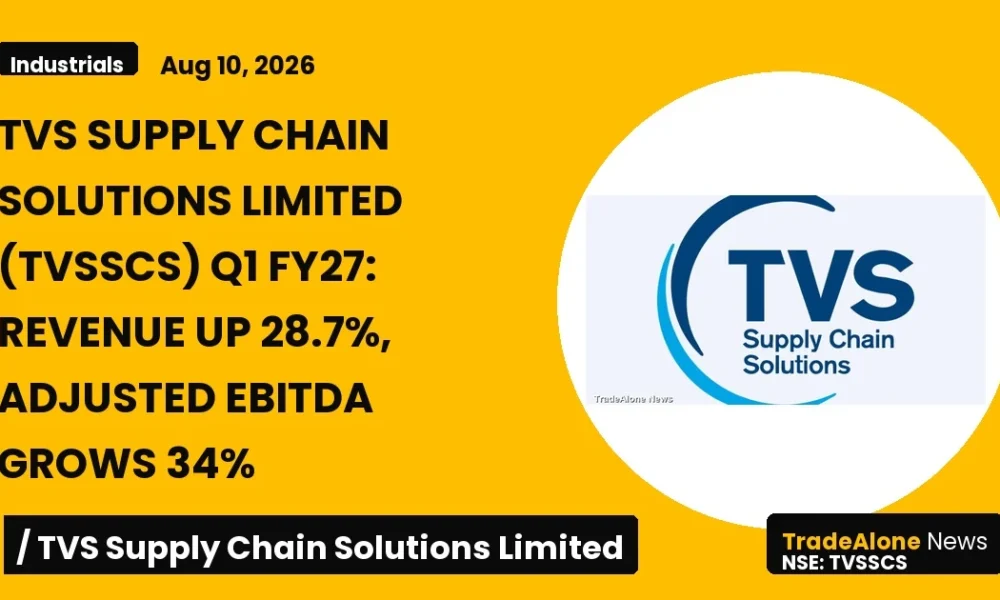 Tvs Supply Chain Solutions Limited Tvsscs Q1 FY27 Results