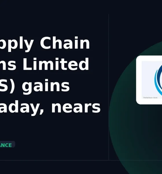 TVS Supply Chain Solutions Limited TVSSCS gains 5% intraday