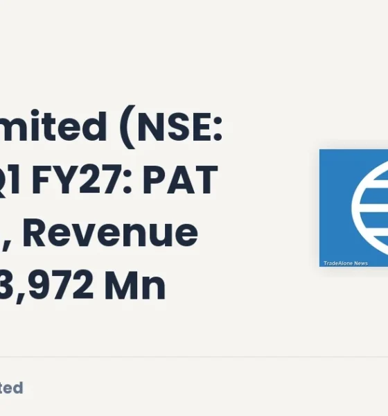 Uflex Limited NSE Q1 FY27 Results