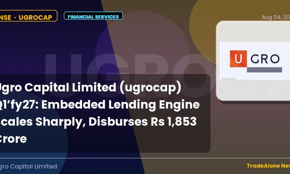 Ugro Capital Limited Ugrocap Q1 FY27 Results