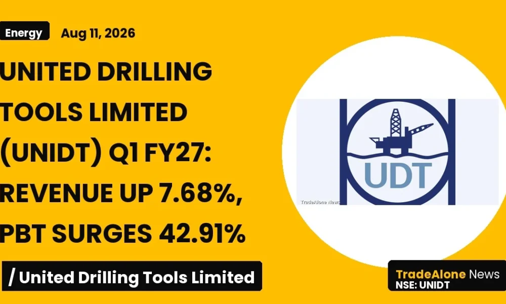 United Drilling Tools Limited UNIDT Q1 FY27 Results